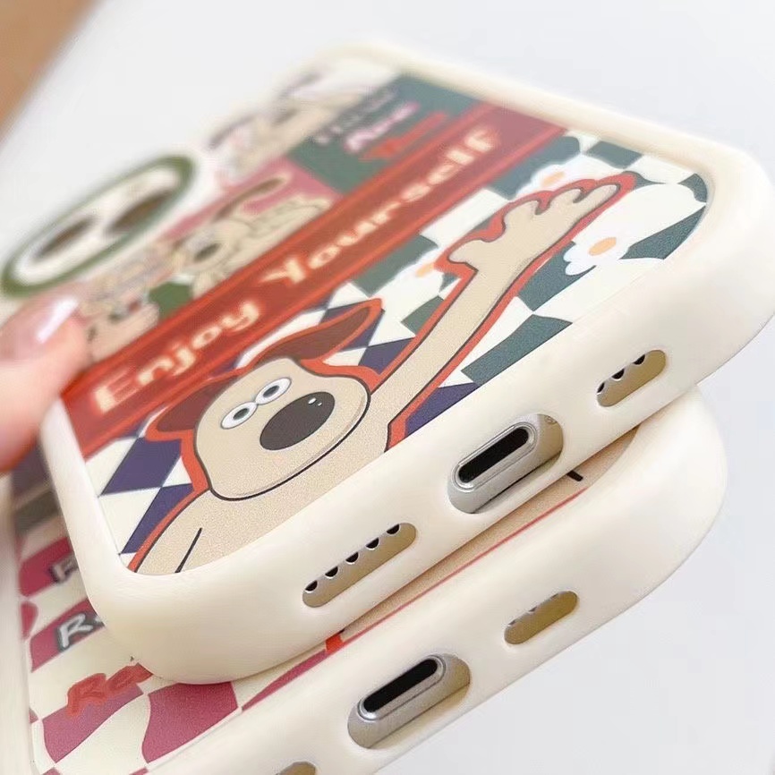 Case Samsung A13 4G A23 A33A53 A52S A52 A03 A03S A12 A32 4G A20 A30 M12 A73 A20S A21S A50 A50S A51 A30S A22 5G M23 A22 4G M22 A72 A71 S20 FE S21 FE S22 S22 Plus S22 Ultra M32 A13 5G Cartoon dog phone case