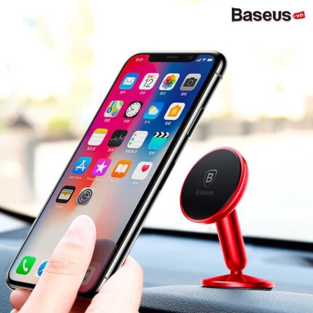 Bộ đế giữ điện thoại nam châm Baseus LV363 dùng cho xe hơi