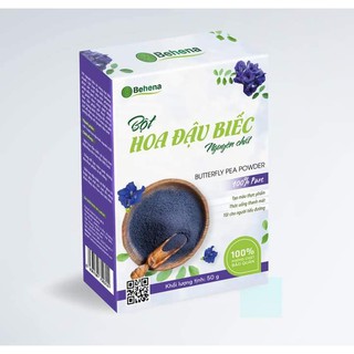 Bột hoa đậu biếc Behena 50gr