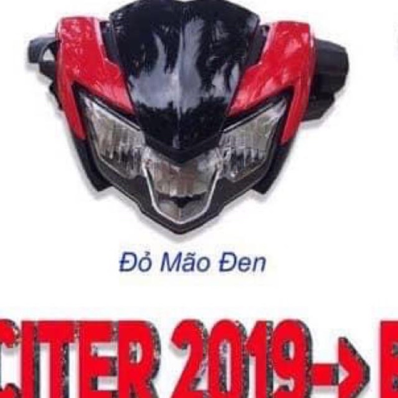 Đầu đèn exciter 2019 gắn lên  exciter 2016 .Chính hãng Motorart full bộ lên xe
