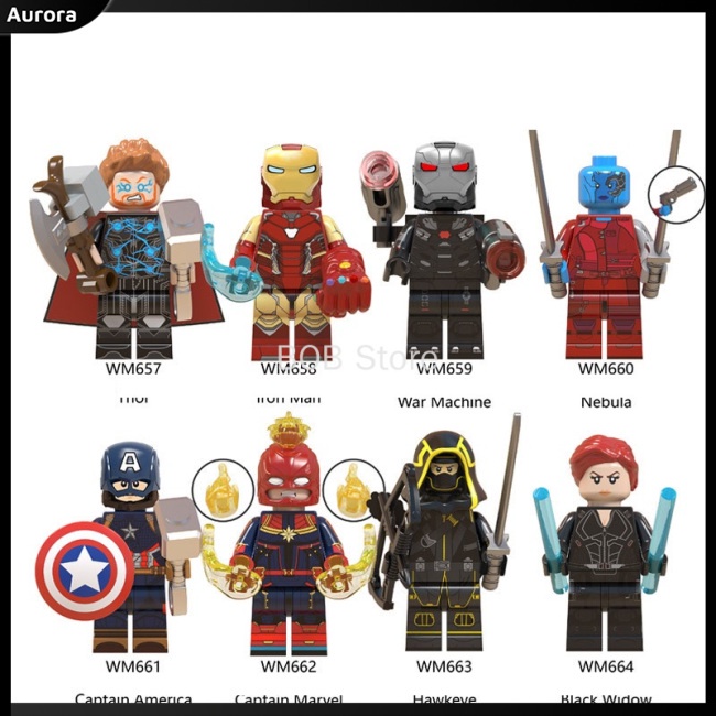 Mô Hình Lego Nhân Vật Siêu Anh Hùng Marvel