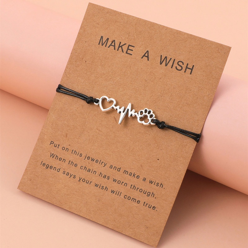 Vòng Tay Bện Dây May Mắn Cho Cặp Đôi