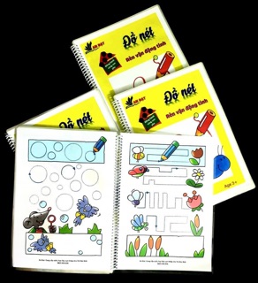 Học Liệu Đồ Nét Rèn Vận Động Tinh