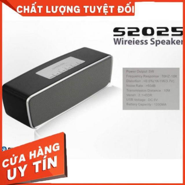 LinhAnh Loa cầm tay bluetooth nghe nhạc usb thẻ nhớ S2025 bass đập cực ấm - chính hãng - BH 6 tháng nhatlinh1824