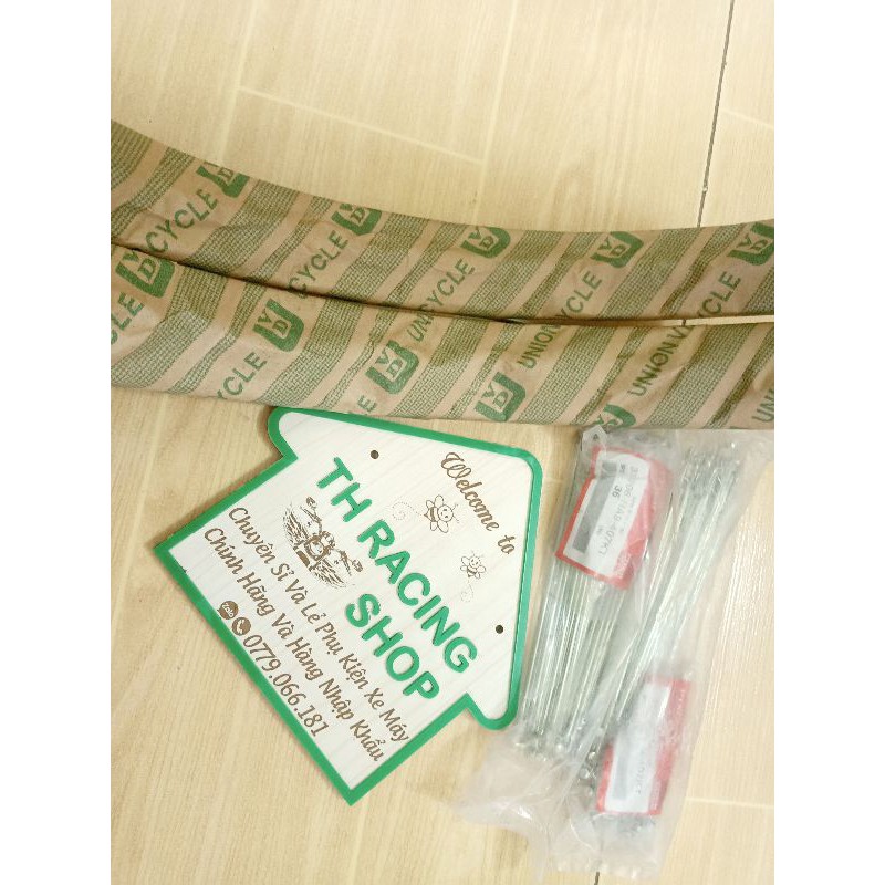 CẶP NIỀNG UNIONVD SIZE 1.2 VÀ 1.4 TẶNG KÈM BỘ CĂM TRƯỚC SAU DÀNH CHO CÁC DÒNG XE WAVE DREAM SẢN PHẨM MỚI Y NHƯ HÌNH ẢNH