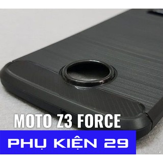 [Motorola Moto Z3/Z3 Force/Z3 Play] Ốp lưng silicon chống sốc RUGGED