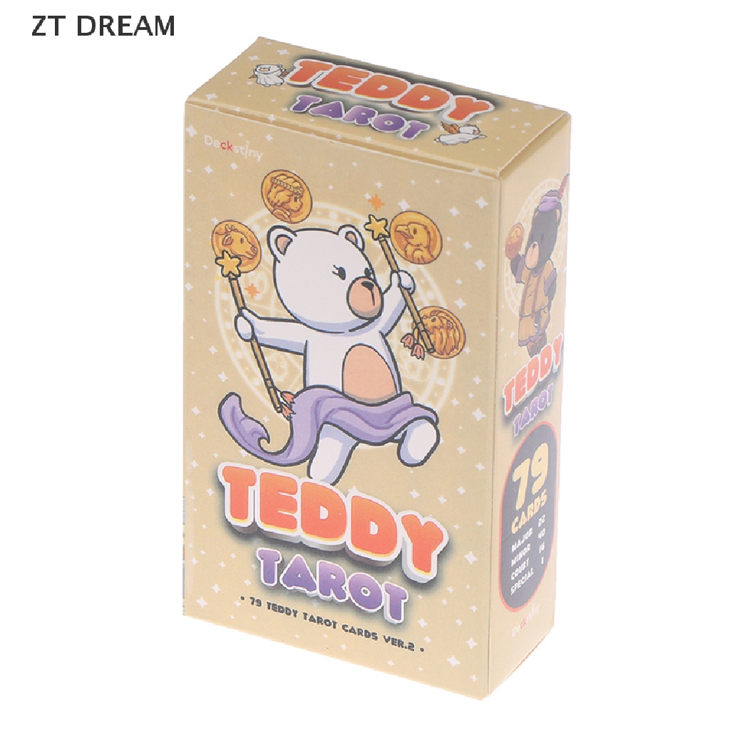 Bộ Bài Tarot Teddy 07 Lá Vui Nhộn