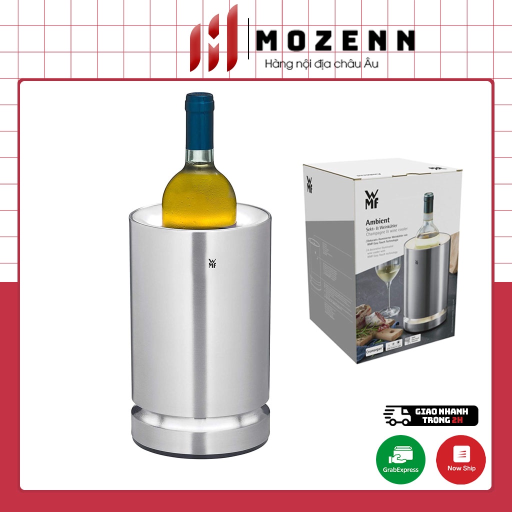 Bình làm lạnh rượu Ambient WMF Sekt giữ lạnh nguyên hương vị [nhập Đức chính hãng]