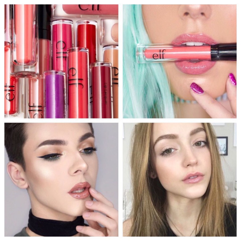 Son Tint e.l.f Tinted Lip Oil Berry Kiss Coral Kiss Pink Kiss