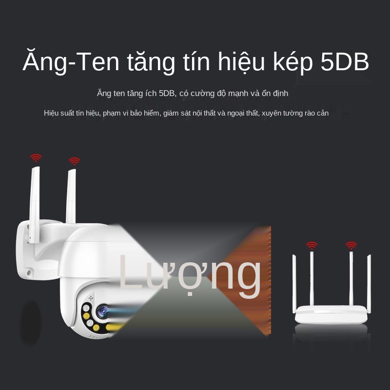 Máy ảnh 4G Trang chủ Kết nối WiF Không dây Điện thoại di động có Internet Màn hình từ xa Ngoài trời HD 360 độ Xoay