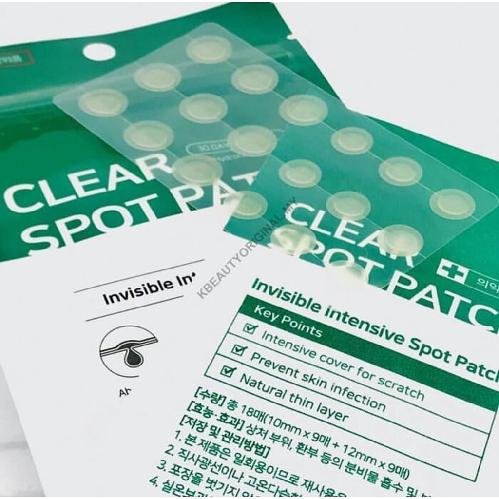 Miếng Dán Mụn Some By Mi Clear Spot Patch 18 Miếng | BigBuy360 - bigbuy360.vn