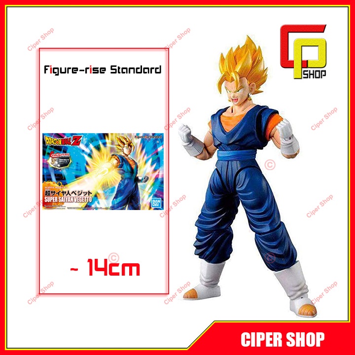 Mô hình Vegetto lắp ráp - Figure Rise Standard Super Saiyan Vegetto Bandai