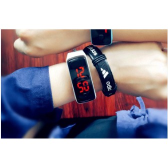 Đồng hồ Led silicon mặt kính nam nữ | BigBuy360 - bigbuy360.vn