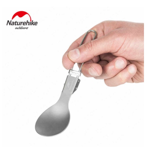 Bộ thìa dĩa đũa Titanium 5 món Naturehike NH19C001-J