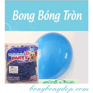 25 cái Bong bóng trang trí sinh nhật Tròn Thái Lan 10''( 25cm) bịch 25 cái màu lựa chọn