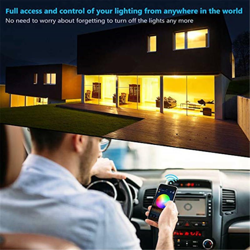 Bộ Điều Khiển Đèn Led Từ Xa Không Dây Bluetooth Dc5-24V Dùng Cho Đèn Led Rgb