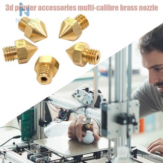 Đầu ống đùn 0.2/0.3/0.4/0.5/0.6mm bằng đồng chuyên dụng cho máy in 3d
