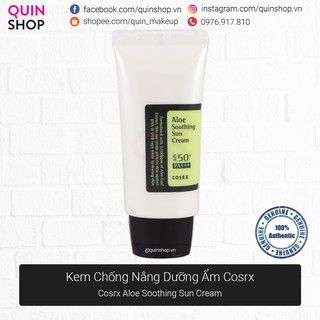 Kem Chống Nắng Chiết Xuất Lô Hội Cosrx Aloe Soothing Sun Cream