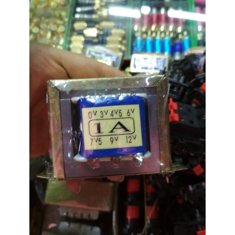 Biến ap 1 A  nhiều đầu - 12v - 15v