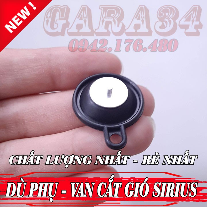 DÙ PHỤ SIRIUS - VAN CẮT GIÓ SIRIUS SIÊU BỀN