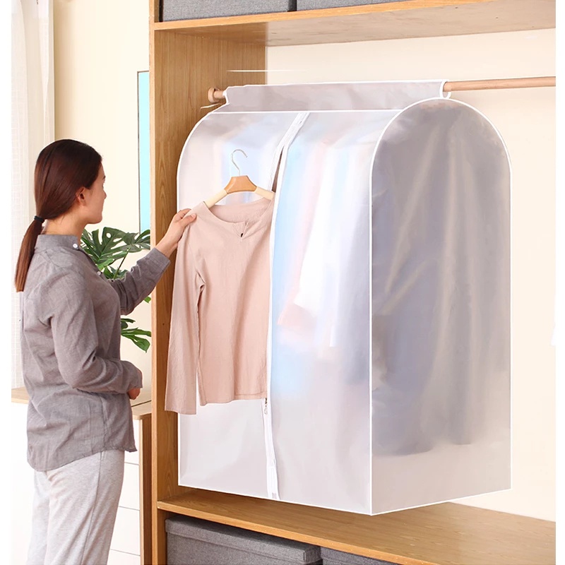 Vỏ Bọc Quần Áo Ba Chiều Trong Suốt Chống Bụi Có Thể Tái Sử Dụng
