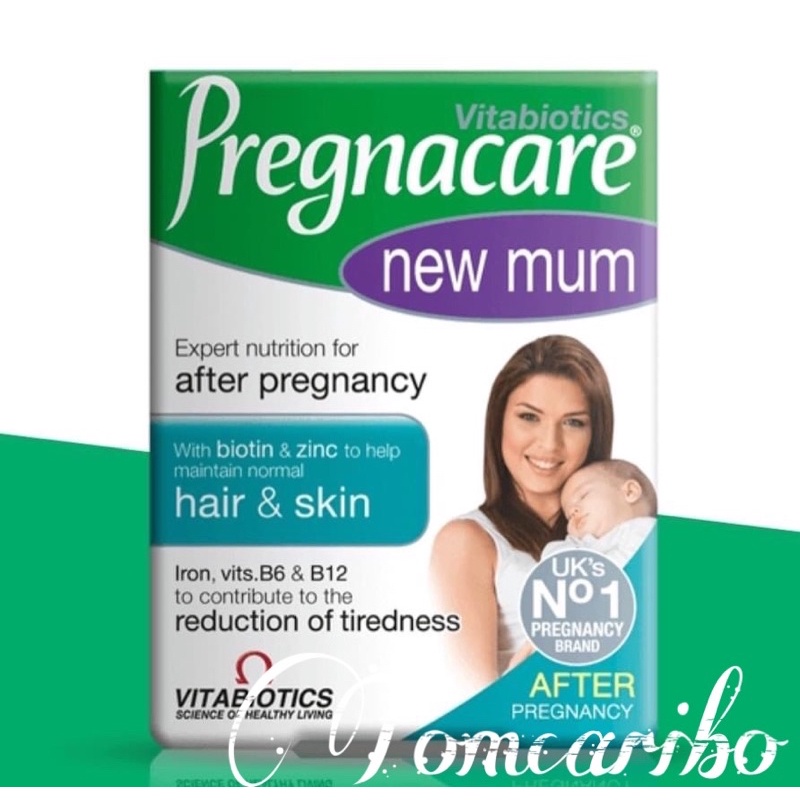 Viên Pregnacare New Mum đẹp Da và Tóc cho mẹ sau sinh 56v