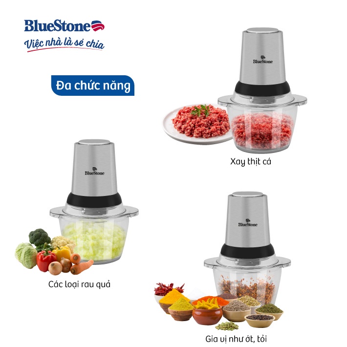 Máy xay thịt Bluestone CHB-5135, công suất 300W, bảo hành 24 tháng