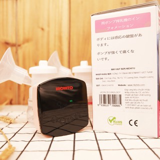 Máy Hút Sữa Điện Đôi HICHITO Nhật Bản Chính Hãng (Tặng bộ cọ rửa vệ sinh bình)