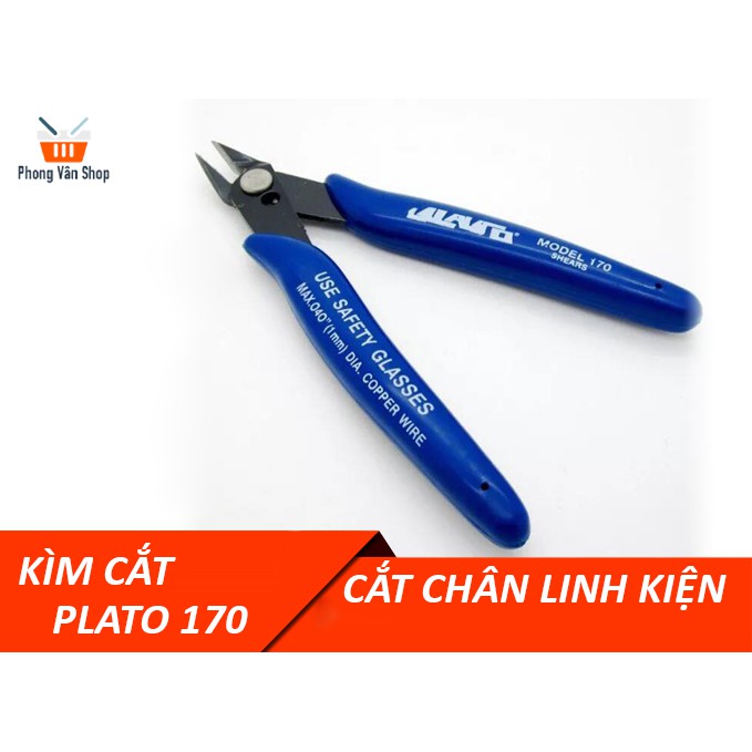 Kìm cắt chân linh kiện PLATO 170 loại tốt