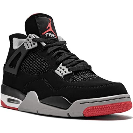 👟giaynambac👟Giày Jordan 4, Giày Sneaker JD4 Đỏ Đen Thời Trang Nam Nữ đầy đủ phụ kiện tặng 3 dây bản đẹp 2022