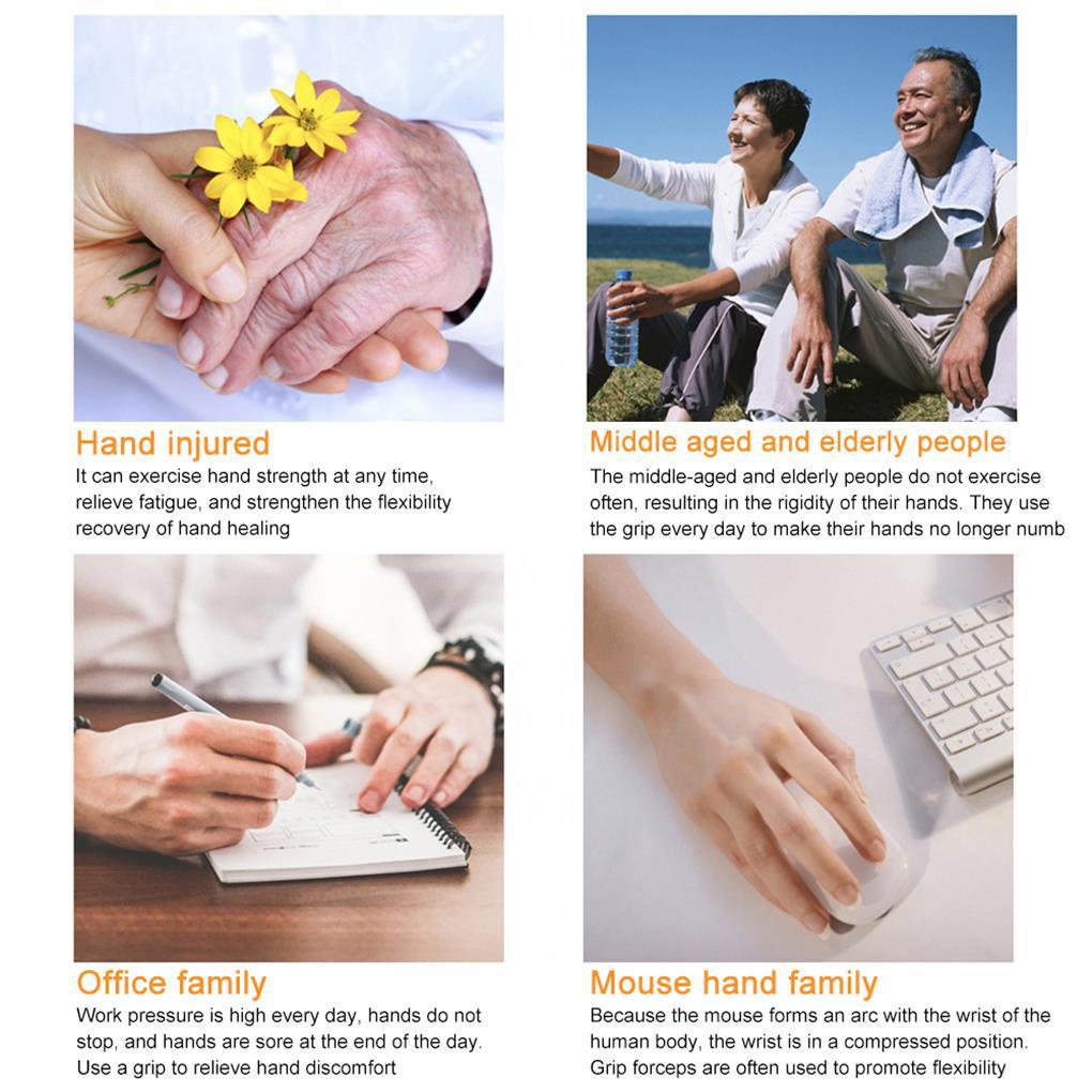 Bộ 3 Bóng Tập Lực Tay Trọng Lượng Nhẹ Với 3 Mức Độ Kháng Lực Kèm Dây Đeo Cổ Tay Tùy Chỉnh Tiện Dụng