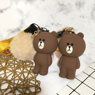 Móc khóa gấu Brown