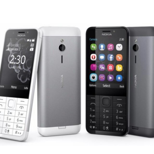 Điện thoại nokia 230 chính hãng, main zin, màn zin, vỏ mới kèm pin sạc