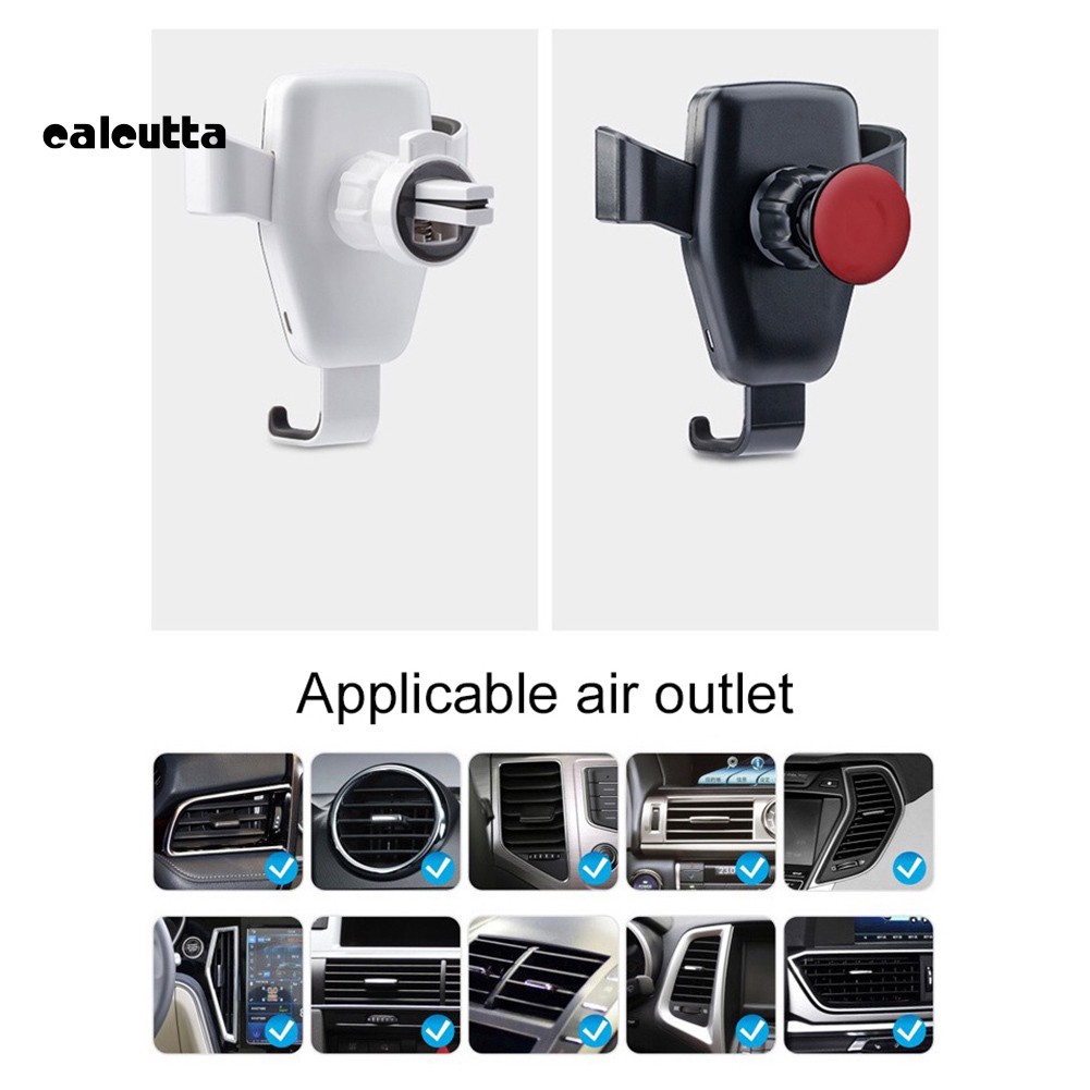 Giá đỡ kiêm sạc không dây 15W gắn lỗ thông gió xe hơi | BigBuy360 - bigbuy360.vn