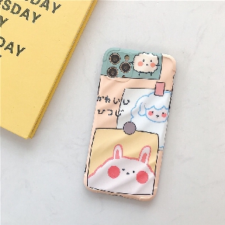 Ốp iPhone Cừu & Thỏ iPhone 7Plus/8Plus/X/Xs Max/11/11 Pro Max - ốp iphone