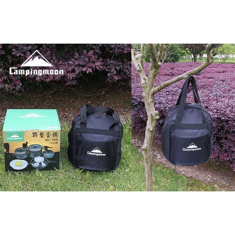 Bộ nồi nhôm 6-8 người Campingmoon MC-700