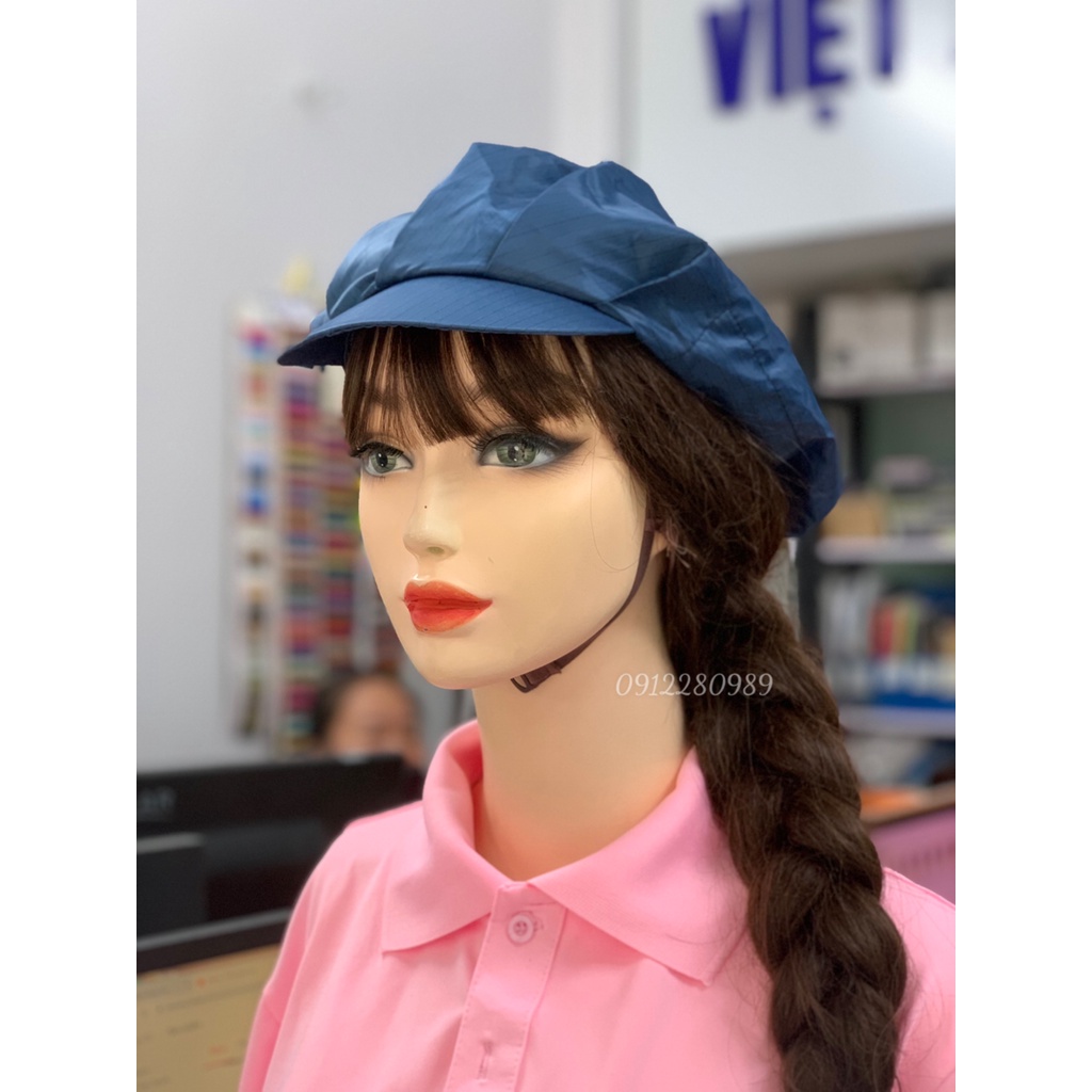 Nón kết phòng sạch chống tĩnh điện dùng trong ngành điện tử _ Hình chụp thật