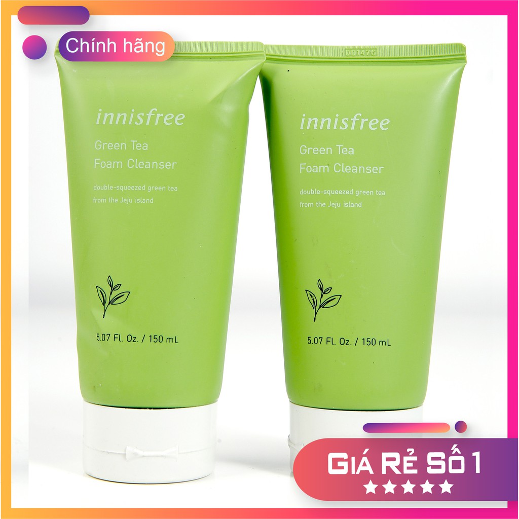 Sữa rửa mặt Trà Xanh Innisfree Green Tea Cleansing Foam 150ml | BigBuy360 - bigbuy360.vn