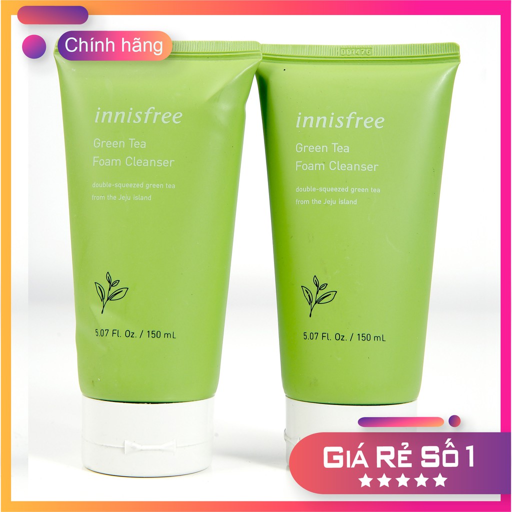 [Mẫu Mới] Sữa Rửa Mặt Trà Xanh Innisfree 150ml