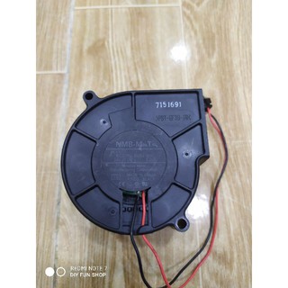 NMB Size 75mm 24v 0.2A chạy Êm và Mạnh (12v chạy khá mát)