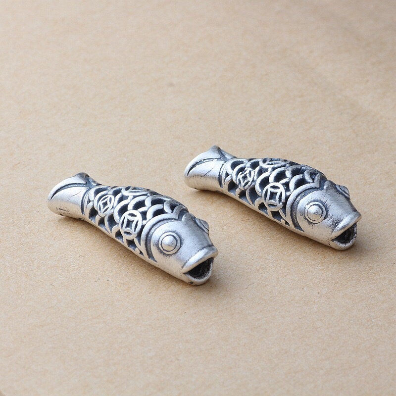 [GIÁ SỈ]Charm cá bằng bạc cao cấp - Hàng bạc loại 1 siêu đẹp PH504