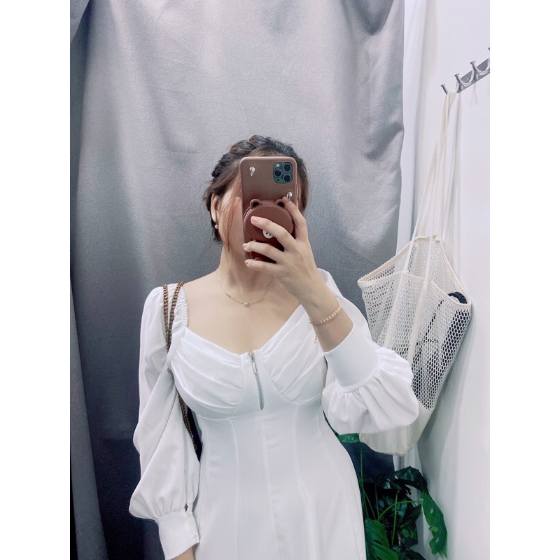 ĐẦM 2 LỚP DÂY KÉO SẮT CAO CẤP - MELY DRESS T189 | BigBuy360 - bigbuy360.vn