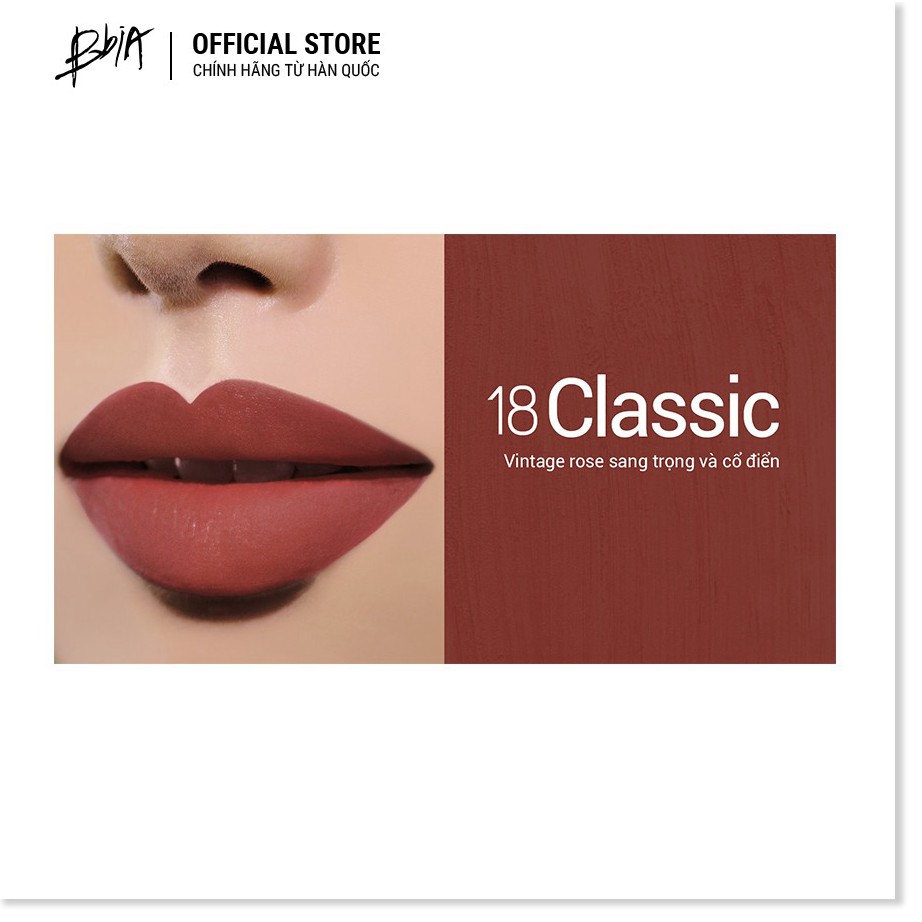 [Mã giảm giá] Son lì Bbia Last Lipstick Version 4 3.5g