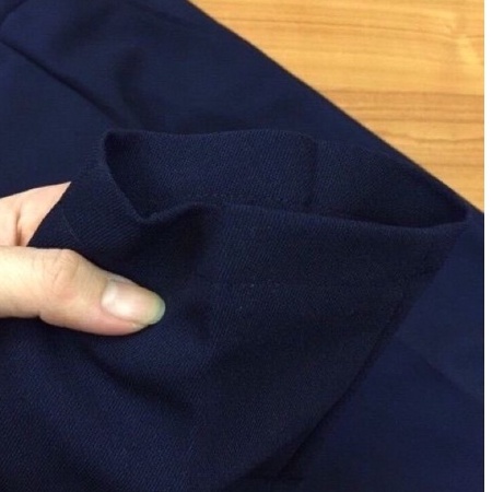 Quần tây đi học nữ lưng cao dáng baggy làm công sở dài đen mềm ống đứng kiểu Quần vải baggy nữ cạp cao kèm đai học sinh