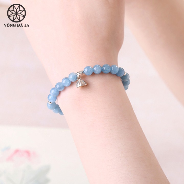 Vòng phong thủy xanh biển cho mệnh Thủy và mệnh Mộc - mẫu 20
