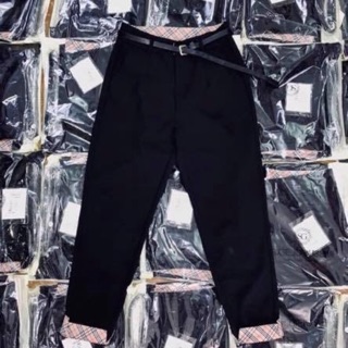 Quần baggy vải