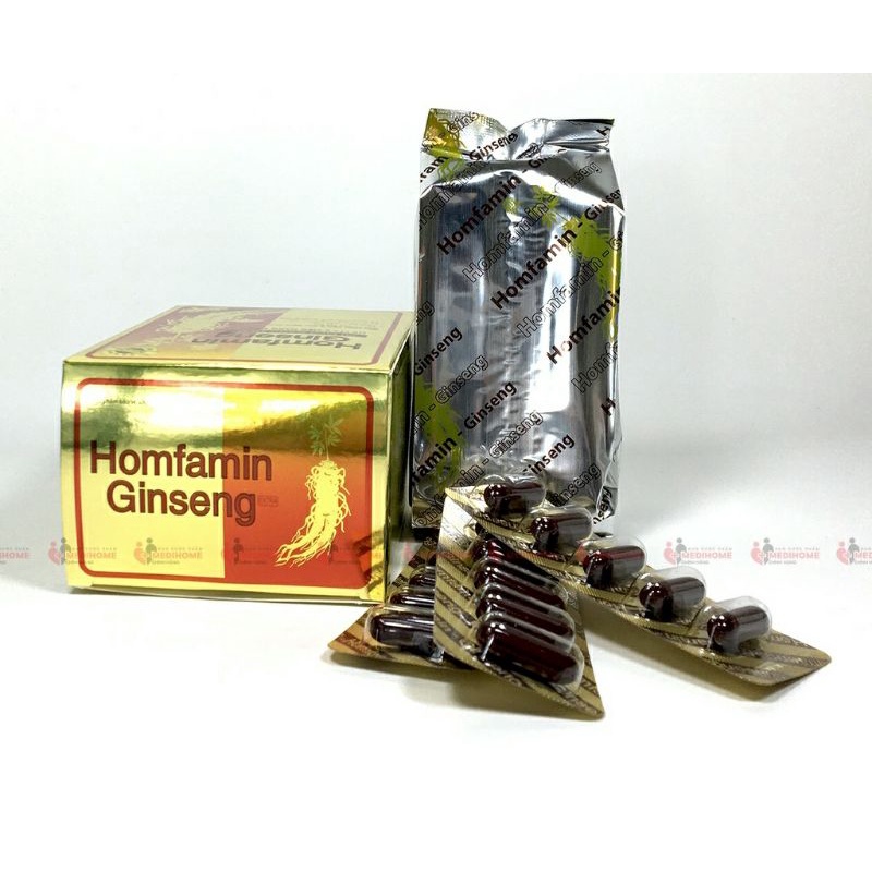 Sâm Homfamin gingseng nguyên liệu nhập khẩu từ Mỹ giúp bồi bổ sức khỏe