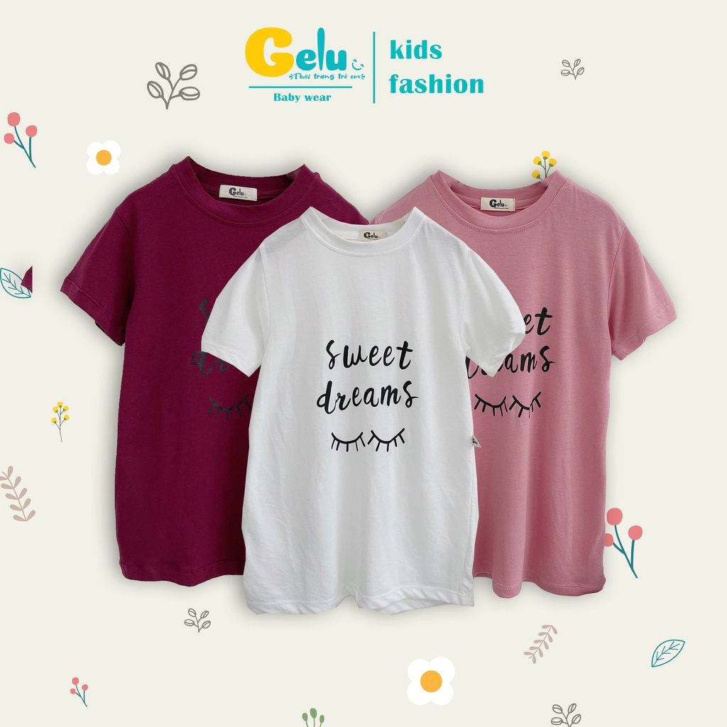 Váy đầm ngắn tay mùa hè cho bé gái 1 2 3 4 5 6 tuổi chất liệu cotton Hàn cao cấp  thoáng mát, thấm hút mồ hôi