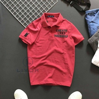 Áo thun nam có cổ 1985 cao cấp Liyor - BTATCS4011