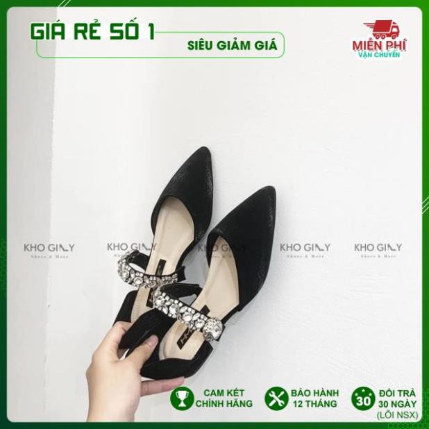 GIÀY BÚP BÊ QUAI KẾT ĐÁ CHẤT ĐẸP SIÊU ÊM CHÂN | H023